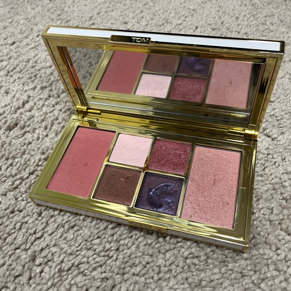 Tom Ford Soleil Eye and Cheek Palette, 04 Violet Argente